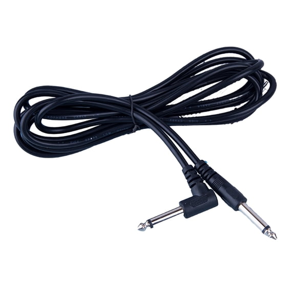 Guitar Cable, Straight to 6.35mm Male Jacks 1/4 Inch Instrument Cable Cord for Electric Guitar