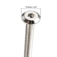 thumbnail image 4 of Tornillos hexagonales M6x50mm de acero al carbono niquelado, paquete de 10, 4 of 4