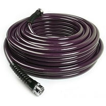 Water Right 400 Series Polyurethane Garden Hose, Drinking Water Safe, 25-Foot x 7/16-Inch, Brass Fittings, Eggplant