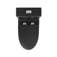 thumbnail image 4 of Dreux One Piece Elongated Dual Flush Toilet with 0.95/1.26 GPF in Matte Black, 4 of 15