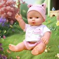 thumbnail image 5 of Toddler Toys Kids Toy Gifts QTOCIO 11.02in Voice Talking Vinyl Simulation Doll Soft Rubber Baby Toys Kindergarten Early Education Dolls Children's Playmate, 5 of 6