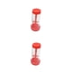 thumbnail image 3 of Inteprter Herramienta para hornear de boca ancha de mano con tamiz de harina Rojo 2Conjunto, 3 of 6