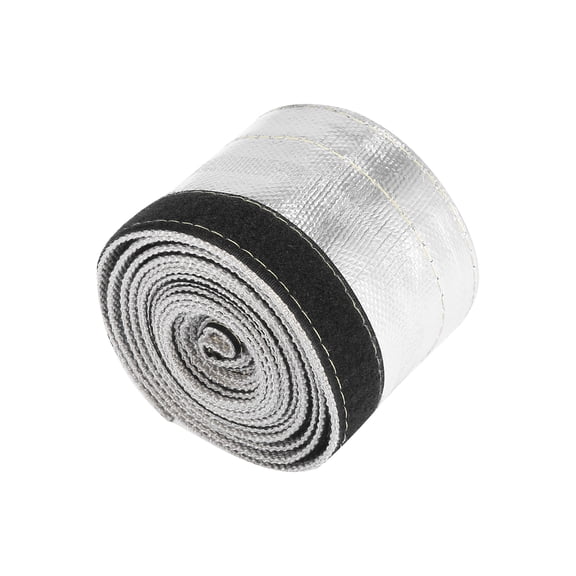 Car Heat Shroud 5/8" ID 10ft Aluminized Sleeving Shield Sleeve Shield for 5/8" OD Fuel Lines