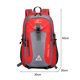 thumbnail image 5 of JShteea Pesca Poliéster Gran Capacidad Impermeable para Viajes Oficina (rojo), 5 of 9