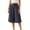 10# Dark Gray, variant on Women's Wide Leg Capis Wide Leg Flowy Palazzo Pants Elastic Waist Drawstring Culottes Loose Lounge Cropped Trousers Black 2XL