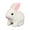 Brown 1pc, variant on Small Bunny Stuffed Animal Easter Hopping Bunny Plush Jumping Cute Rabbit Ears Nose Moving Ideal for Playtime Adventures for Birthdays or Just Because - 7 Inches