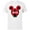 White, variant on Disney Mickey Mouse NEPHEW Holiday Family - Short Sleeve Cotton T-Shirt for Adults - Customized-Black