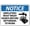 Warning Sign 2, variant on Warning Notice Traffic Sign Notice - MSDS Here - 8"x12" Aluminum Safety Tin Road Sign for Lab, Chemical Storage Room