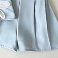 thumbnail image 4 of Amidoa Girls 2 Piece Outfits Summer Clothes Cute Tank Top and Casual Shorts Kids Clothing Sets Blue Size 1T, 4 of 7