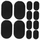 thumbnail image 5 of NUOLUX 20Ud Tapones Negros De Silicona Para Sellar Y Proteger Huchas Y Cajas De Con, 5 of 8