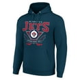 thumbnail image 2 of Men's Starter Navy Winnipeg Jets Team Logo Graphic Fleece Tri-Blend Pullover Hoodie, 2 of 3