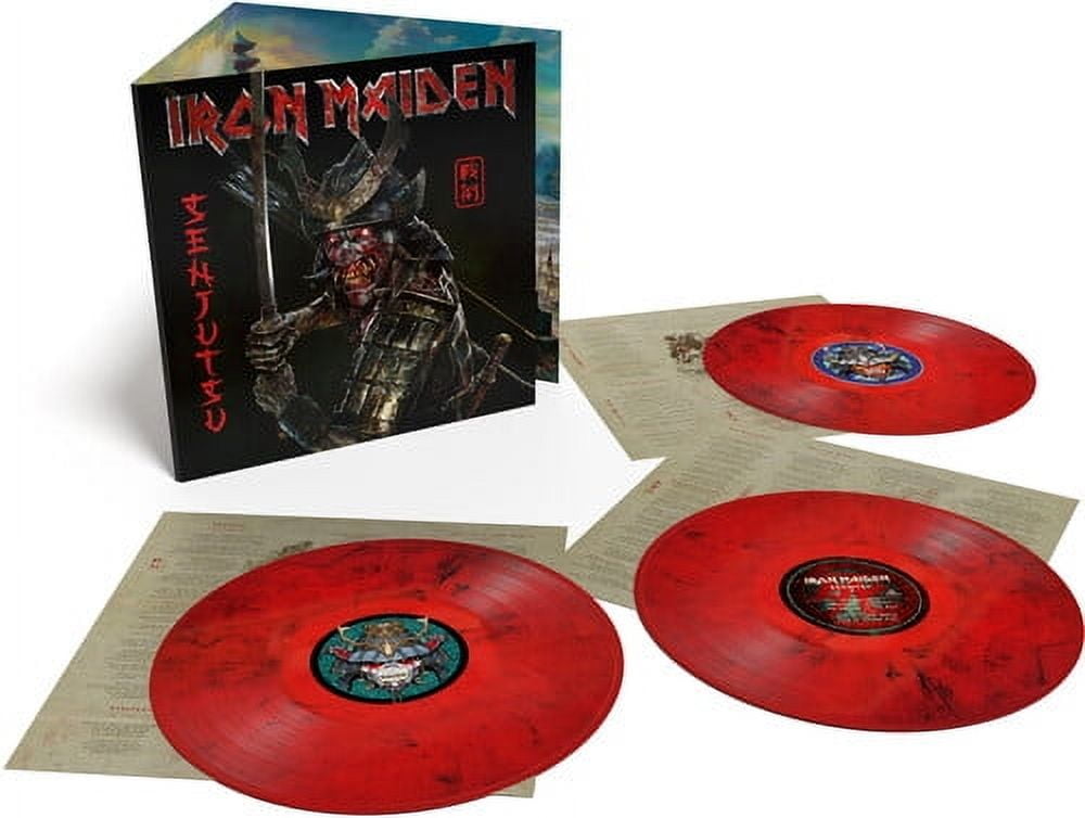 Iron Maiden, Senjutsu, Vinyl, Red and Black Marble - Walmart.com