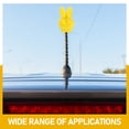thumbnail image 3 of HAMPPLIES 2Pcs Yellow Car Antenna Top Decoration Easy Install Creative Exterior Accessory, 3 of 8