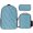 Color, variant on Nautical Themed Seamless Pattern 3Set Bags for TeenCasual Women Backpack Bookbag for Student