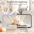 thumbnail image 6 of Boifun 1080P baby monitor with veido and camera, Dual Band 2.4Ghz Indoor Home Wireless Camera for Dog/Pet/Baby Nanny Monitor Camera Cam,Night Vision, 2 Way Audio, Motion Human Detection, SD Recording, 6 of 11