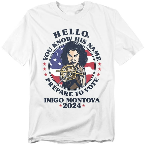 Princess Bride T-Shirt Prepare To Vote Montoya Unisex Graphic Tee for Men & Women