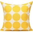 thumbnail image 4 of Yellow Outdoor Fall Throw Pillow Cases Decorative Cushion Covers Pillowcases 16x16 Set of 4 Accent Square Home Classroom Decor for Couch Sofa Patio,Kids Geometric Modern Decorations, 4 of 5