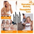 thumbnail image 4 of 88 count Eyebrow Razors &  Razors for Women in Storage Jar - Black Dermaplane Razor for  & Men, Precision   with Protective Covers, Thoughtful Beauty  for Women, 4 of 6