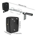 thumbnail image 4 of Rdeghly Kit de Rôtissoire pour Gril Universel, Kit de Rôtissoire, Kit de Rôtissoire Universel pour Barbecue Tige de Broche en Acier Inoxydable Fourchettes à Viande avec Moteur Électrique, 4 of 8