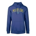 thumbnail image 2 of Men's Levelwear Royal Seattle Mariners Cooperstown Collection Podium Retro Spellout Pullover Hoodie, 2 of 3