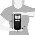 thumbnail image 2 of Elite Gourmet EHC112 Personal Single-Serve Compact Coffee Maker Brewer Includes 14Oz. Stainless Steel Interior Thermal Travel Mug, Compatible with Coffee Grounds, ReCaable Filter, 2 of 7