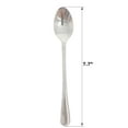 thumbnail image 3 of Mainstays Fleetline Stainless Steel Tall Drink Adult Spoon, 3-Pack, Silver, 3 of 12