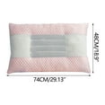 thumbnail image 3 of Gnmfd Summer Cool Cassia Pillow 19"x29" Ice Silk Cooling Neck Pillow Ergonomic Cervical Support for Sleeping Home Office Travel Relaxation Gift for Adults Custom Blanket Pillow, 3 of 3