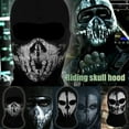 thumbnail image 4 of CHOK Balaclava Skeleton Full Face Mask  Black, 4 of 9