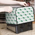 thumbnail image 6 of KLL Turtle Print 4 Slice Toaster Dust Covers Kitchen Small Appliance Cover with 2 Pockets,Can hold Jam Spreader Knife & Toaster Tongs (12.4 x 10.6 x 8.2), 6 of 6