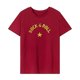 thumbnail image 1 of Camiseta para mujer con cuello redondo, ropa deportiva, camiseta básica informal para viajes y vacaciones L, 1 of 7