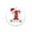 T, variant on Oefntac Christmas Ornaments Christmas Alphabet Decorations Personalized for Gift Christmas Tree Hanging Ornament DIY Decorations