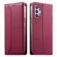 thumbnail image 3 of Étui Portefeuille avec Blocage RFID pour Samsung Galaxy A32 5G, Étui à Rabat Magnétique en Cuir avec Support, Rouge, 3 of 7