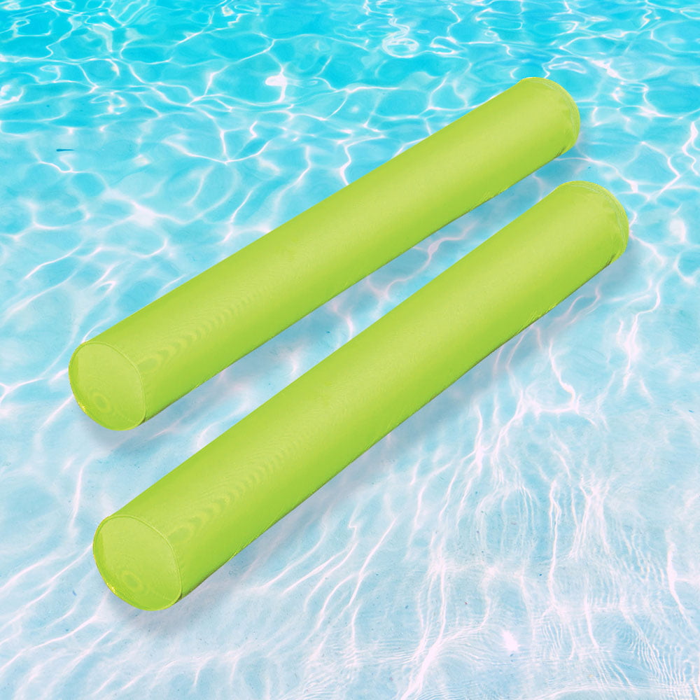 Swimline 55" Sunsoft Fabric Covered Pool Doodle Float Noodle Blue Lime Red 3Pk 