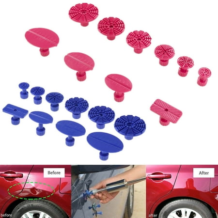 Cam Repair Kit - Paintless Dent Repair Removal Remover Tools Kits 24 Pro Glue Tabs Car Auto Body Hail Dent Remover Set