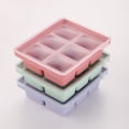 thumbnail image 4 of Milue Ice Cube Trays Premium Silicone Ice Cube Moulds with Lids Flexible BPA-Free, 4 of 18