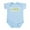 Sky Blue, variant on CafePress - N00b Infant Bodysuit - Baby Light Bodysuit, Size Newborn - 24 Months