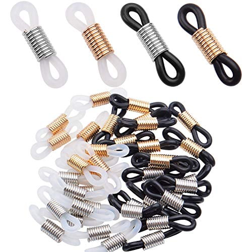 Eyeglasses Chain Connector, 40 Pieces Adjustable Eyeglasses Chain Ends