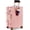 Pink, variant on 20" Carry on Luggage, Zipperless ABS/PC Hardside Suitcase with TSA Lock, USB Charging Port & 360 Spinner Wheels, Black