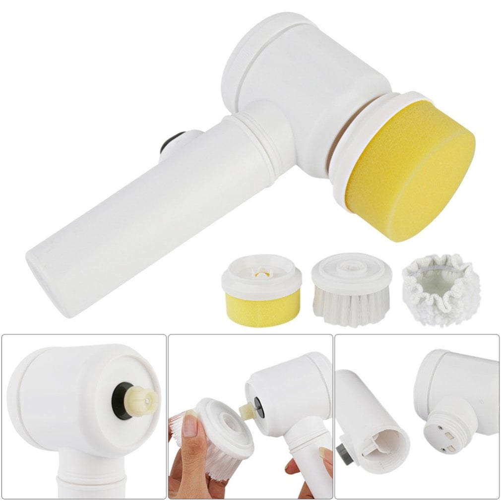 5 in 1 Handheld Electric Cleaning Brush for Bathroom ...