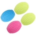 thumbnail image 1 of Minkissy 4 Pcs Dogs Toy Rugby Ball TPR Water Resistant Indoor Play, 1 of 4