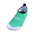 thumbnail image 2 of NexTorq Foldable Shoes, Men's Water Shoes, Womens Swim Shoes, Water Shoes for Women Men Quick-Dry Breathable Aqua Socks Flexible Non-slip Rubber Sole lightweight Barefoot Aqua Water Socks, Green, 8.5, 2 of 4