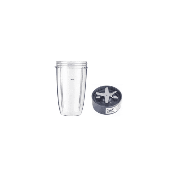 Vaso De 32 Onzas Sofdesk Con cuchilla Para Nutribullet 600 Y 900 W