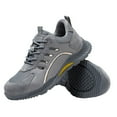 thumbnail image 2 of Steel Toe Cap Trainers for Men Women Breathable Safety Work Shoes Lightweight Steel Toe Sneakers Non Slip Work Shoes, 2 of 8