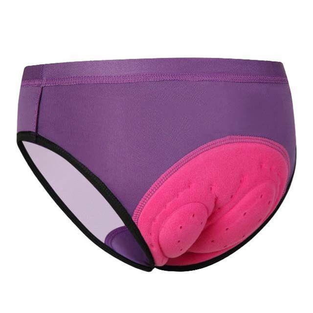 Women's Triangle Pad Cycling Breeches, Sweat-Absorbent Riding Underwear for Women