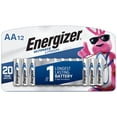 thumbnail image 1 of Baterías Energizer AA, batería de litio Ultimate Double A, 12 unidades, 1 of 5