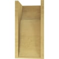 thumbnail image 4 of 9"W x 9"D x 18"H Wide Carmel Rough Cedar Woodgrain TimberThane Corbel, Primed Tan, 4 of 6