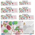thumbnail image 2 of Valance Curtains for Kitchen Windows Happy Easter Words on Wood Board Rod Pocket Valance Colored Eggs Tree Short Window Curtain Topper for Bedroom Living Room Bathroom 54x18in,1&nbsp;Panel, 2 of 9