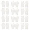 thumbnail image 1 of 12 pares de guantes de algodón blancos resistentes al desgaste, en una bolsa, guantes de trabajo de etiqueta (tipo engrosado, talla L), 1 of 8
