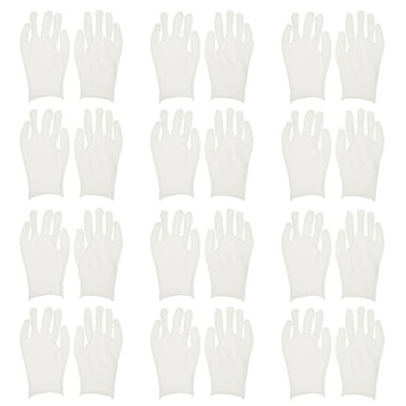 

Frcolor Gloves Glove Formal White Gloves Jewelry Freehands Dry White Work Industrial Special Touch Tuxedo Stretch Inspection