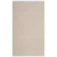 thumbnail image 4 of SAFAVIEH Montauk Nazca Geometric Cotton Area Rug, Ivory/Grey, 4' x 6', 4 of 8